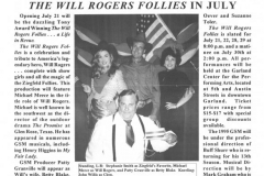 Arts in Action newsletters July1995