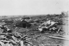 Nevada, Texas tornado devastation May 11, 1927
