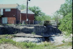 From Rodando Dr- across Creek to Apt. building