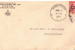 Resolution of Respect of the Masonic Lodge on the death of Henry C. Smith