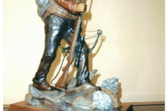 Statue Shikar Safari Club International Lifetime Hunting Achievement Award Dr. Speegle