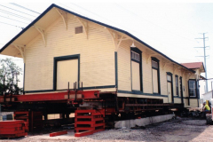 Moving the Santa Fe Depot from Museum Plaza