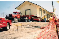 Moving the Santa Fe Depot from Museum Plaza