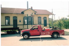 Moving the Santa Fe Depot from Museum Plaza