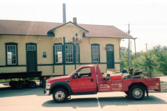 Moving the Santa Fe Depot from Museum Plaza