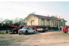 Moving the Santa Fe Depot from Museum Plaza