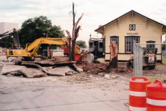 Moving the Santa Fe Depot from Museum Plaza