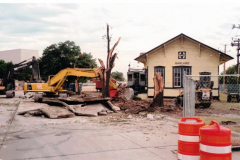 Moving the Santa Fe Depot from Museum Plaza