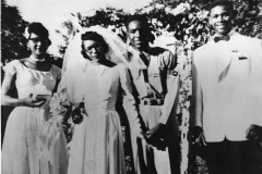 Photograph of James William Culp, Sr, and Mary Lou Cunningham, 3 July 1953.