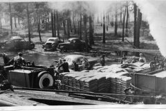 Oil field equipment and worker.