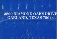 Matchbook - Oakridge Country Club 2800 Diamond Oaks Drive