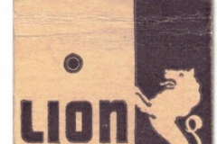 Matchbook - Lion Match Company 1924-1937