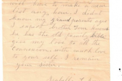 letter from Isabella L. Jones to Kate