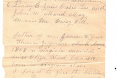 letter from Isabella L. Jones to Kate