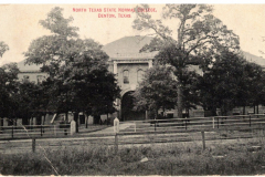 Postcard of North Texas State Normal College in Denton, Texas in 1910