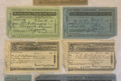 1902-1909 Various Train Tickets and Stubs