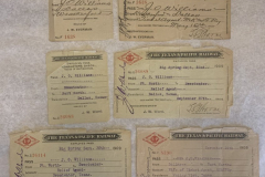 1902-1909 Various Train Tickets and Stubs