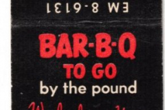 Matchbook - Lobello's Charcoal Broiled Hamburgers