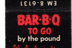 Matchbook - Lobello's Charcoal Broiled Hamburgers