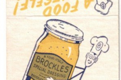 Matchbook - Brockles Restaurant
