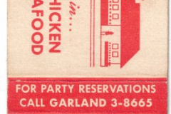 Matchbook - Harris Restaurant