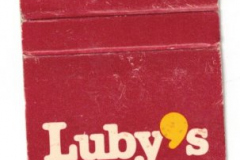 Matchbook - Luby's Cafeterias.