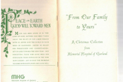 "From Our Family To Yours -- A Christmas Collection from Memorial Hospital of Garland"