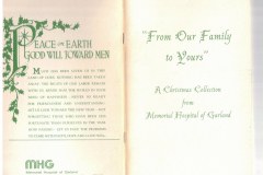 "From Our Family To Yours -- A Christmas Collection from Memorial Hospital of Garland"