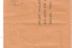Santa Fe envelope postmarked Feb.15,1962.