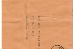 Santa Fe envelope postmarked Aug. 21, 1962.