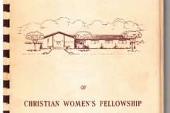 Favorite Recipes of Christian Women's Fellowship Monica Park Christian Church 1962-1963