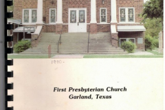 Church Directory, First Presbyterian Church 1990