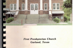 Church Directory, First Presbyterian Church 1990