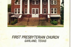 Church Directory, First Presbyterian Church 1987-1988