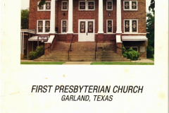 Church Directory, First Presbyterian Church 1987-1988