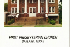 Church Directory First Presbyterian Church 1987-1988.