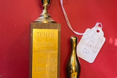 Temco Bowling Trophy - Texas League Team Champs 1959