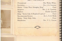 Scrapbook - Garland High School class of 1924