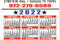 Refrigerator Magnet 2022 Calendar advertising Classic Custom Jewelry