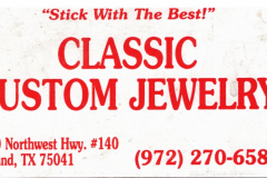Refrigerator Magnet business card Classic Custom Jewelry