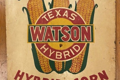 Sign - Watson's Hybrid Corn