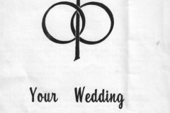 Booklet - "Your Wedding at First Baptist Church" 1970's-1990