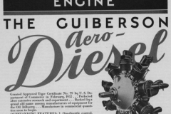 Magazine ad - Guiberson Aero-Diesel