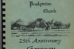 Women's Circle of Southminster Presbyterian Church 25th Anniversary Cookbook
