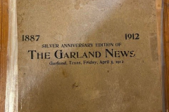 Garland News April 5, 1912 - Silver Anniversary Edition