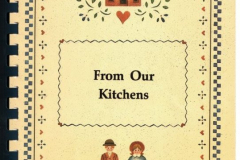 Cookbook "From Our Kitchens" 1991