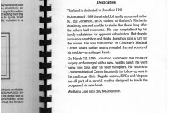 Cookbook "From Our Kitchens" 1991