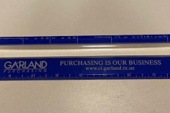 Ruler, 8 inches, from the Garland Purchasing Department