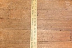 Wooden yardstick from the Southwest Land Title Company