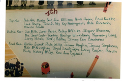 1954 Williams Elementary Fourth Grade Class